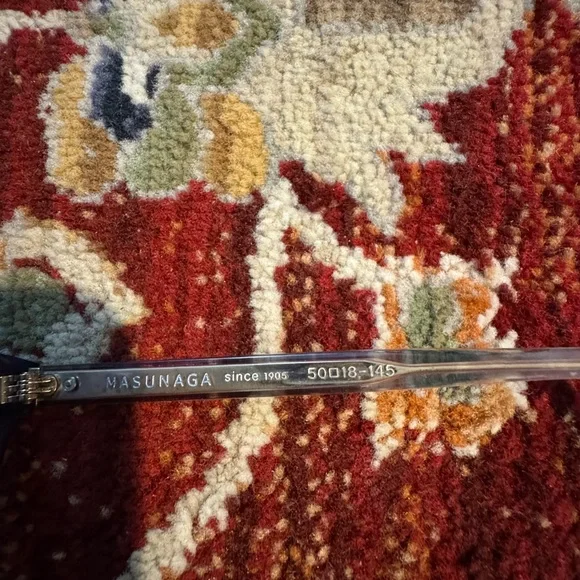 Masunaga Eyeglasses Prescription #72 Unisex - Picture 4 of 5